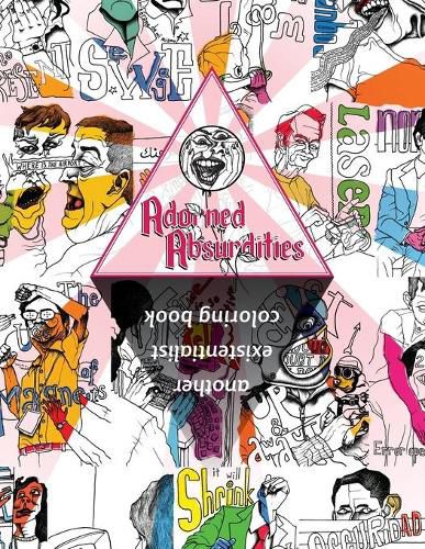 Cover image for Adorned Absurdities: Another Existentialist Coloring Book