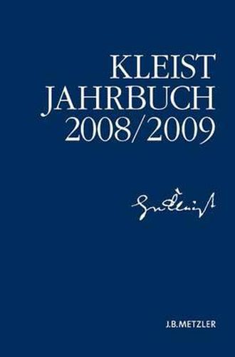 Cover image for Kleist-Jahrbuch 2008/09