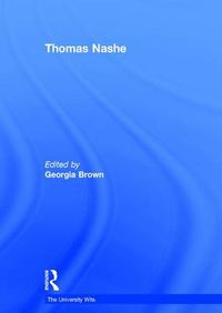 Cover image for Thomas Nashe