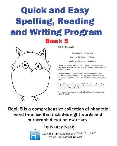 Cover image for Quick and Easy Spelling, Reading and Writing Program Book 5