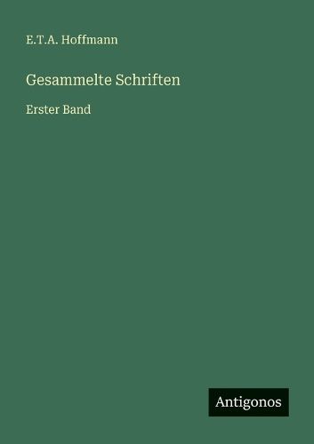 Cover image for Gesammelte Schriften
