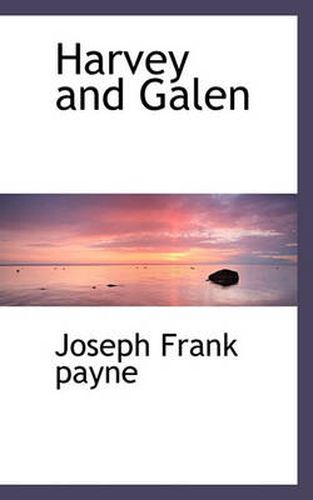 Cover image for Harvey and Galen