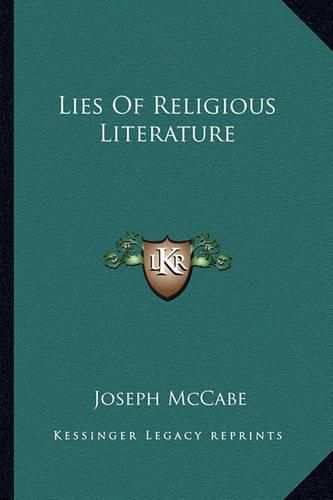 Cover image for Lies of Religious Literature