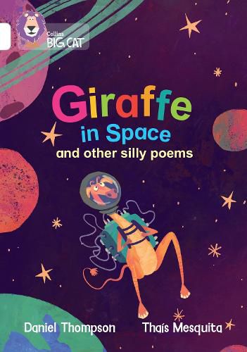 Cover image for Giraffe in Space and other silly poems