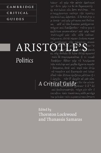 Cover image for Aristotle's Politics: A Critical Guide