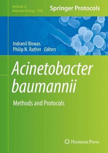 Cover image for Acinetobacter baumannii: Methods and Protocols
