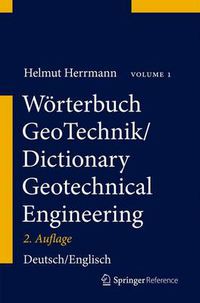 Cover image for Worterbuch Geotechnik/Dictionary Geotechnical Engineering: Deutsch-Englisch/German-English