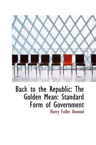 Cover image for Back to the Republic