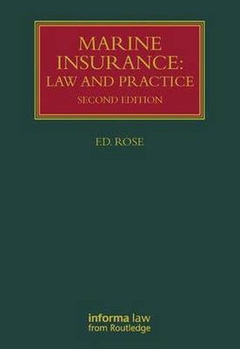 Cover image for Marine Insurance: Law and Practice: Law and Practice