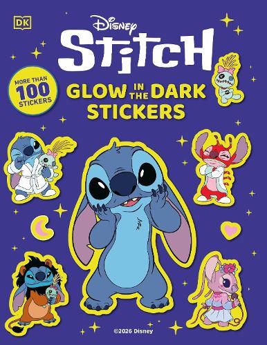 Cover image for Disney Stitch Glow in the Dark Ultimate Sticker Book