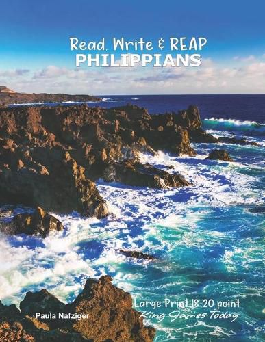 Cover image for Read, Write & REAP PHILIPPIANS: LARGE PRINT 18-20 point, King James Today(TM)