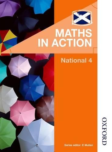 Cover image for Maths in Action National 4