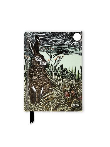 Cover image for Angela Harding: Hidden Hares 2026 Luxury Pocket Diary Planner - Week to View