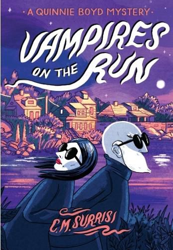 Cover image for Vampires on the Run: A Quinnie Boyd Mystery