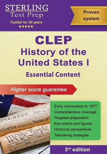 Cover image for CLEP History of the United States I