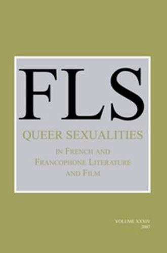 Cover image for Queer Sexualities in French and Francophone Literature and Film