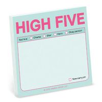 Cover image for Knock Knock High Five Sticky Notes (Pastel Edition)