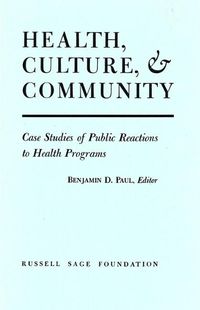 Cover image for Health Culture and Community