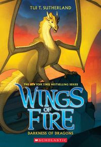 Cover image for Darkness of Dragons (Wings of Fire #10): Volume 10