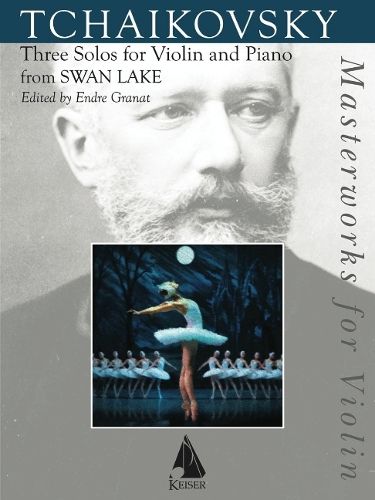 Cover image for Three Solos for Violin and Piano from Swan Lake: For Violin and Piano