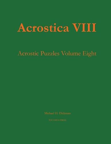 Cover image for Acrostica VIII