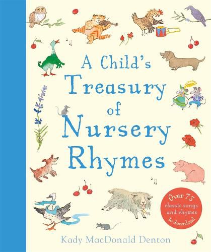 Cover image for Child's Treasury Of Nursery Rhymes