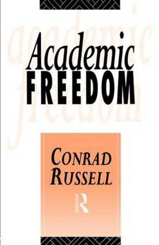 Cover image for Academic Freedom