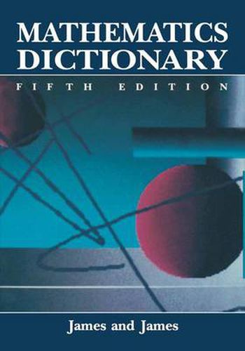 Cover image for Mathematics Dictionary