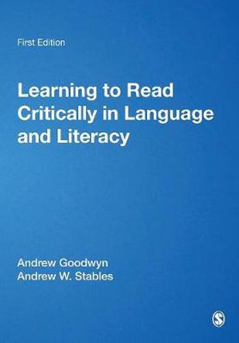 Cover image for Learning to Read Critically in Language and Literacy