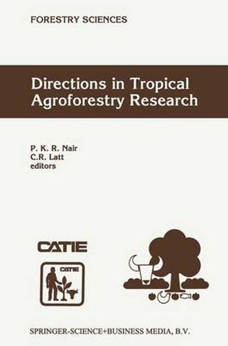 Cover image for Directions in Tropical Agroforestry Research