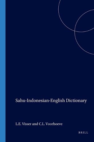 Cover image for Sahu-Indonesian-English Dictionary