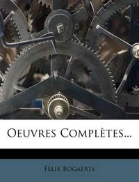 Cover image for Oeuvres Compl Tes...