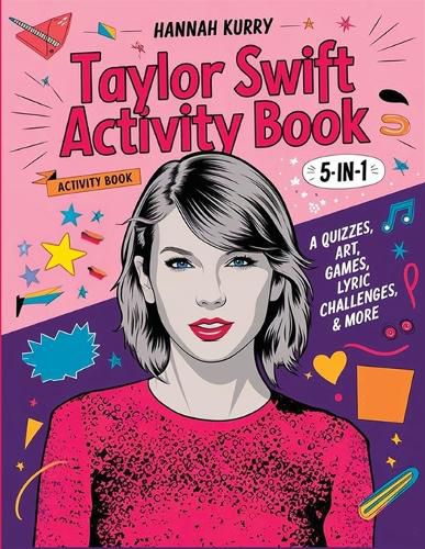 Cover image for Taylor Swift Activity Book 5-in-1