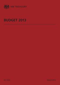 Cover image for Budget 2013