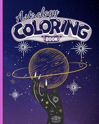 Cover image for Astrology Coloring Book