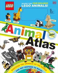 Cover image for LEGO Animal Atlas: Discover the Animals of the World