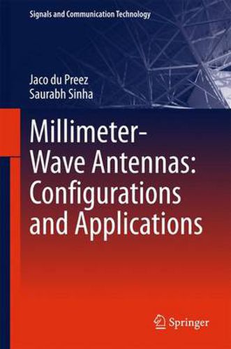 Cover image for Millimeter-Wave Antennas: Configurations and Applications