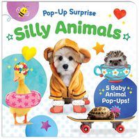 Cover image for Pop-Up Surprise Silly Animals