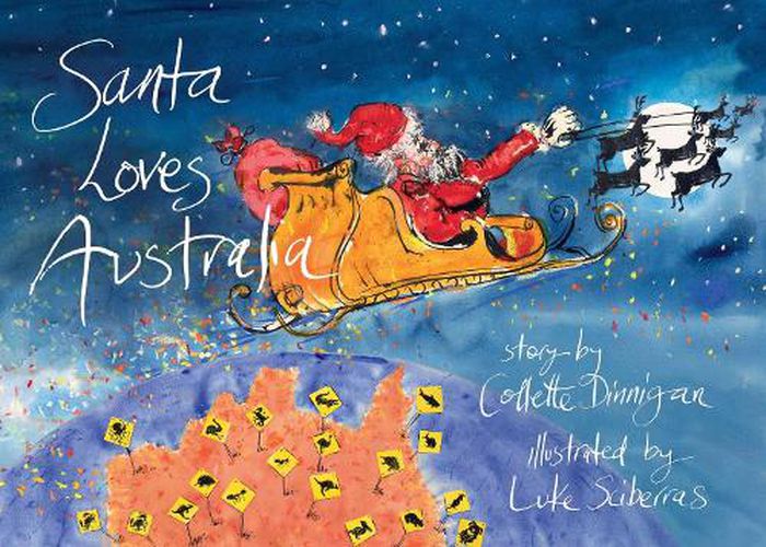 Cover image for Santa Loves Australia