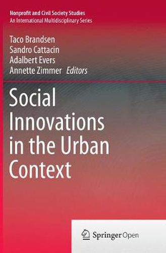 Cover image for Social Innovations in the Urban Context