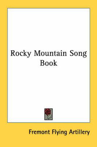 Cover image for Rocky Mountain Song Book