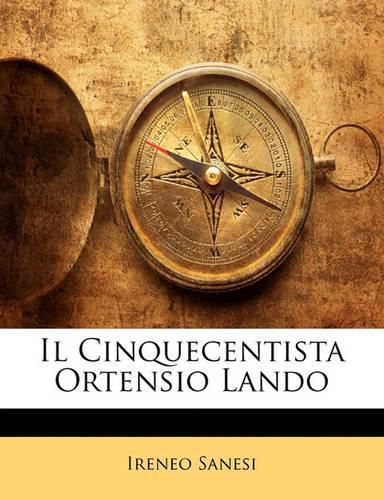 Cover image for Il Cinquecentista Ortensio Lando