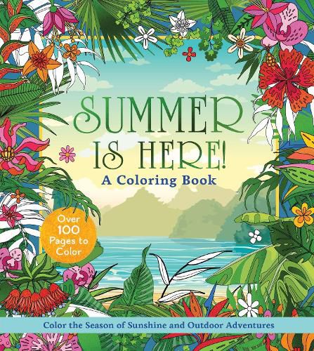Cover image for Summer is Here! Coloring Book