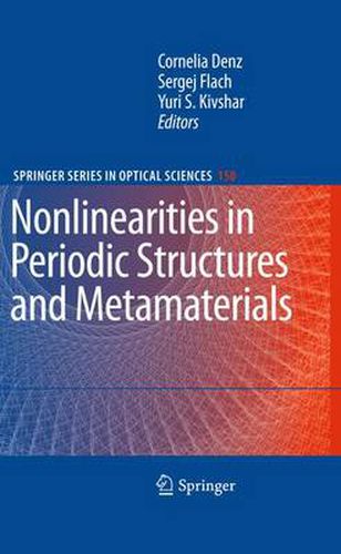 Cover image for Nonlinearities in Periodic Structures and Metamaterials