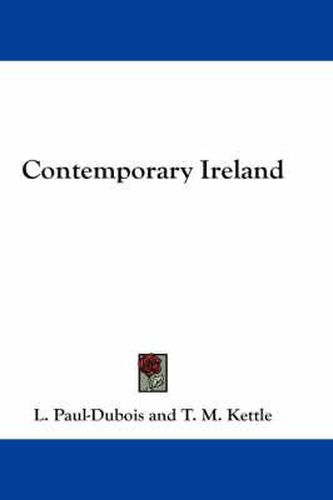 Cover image for Contemporary Ireland