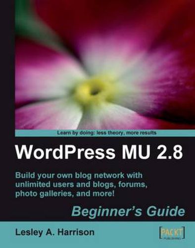 Cover image for WordPress MU 2.8 - Beginner's Guide