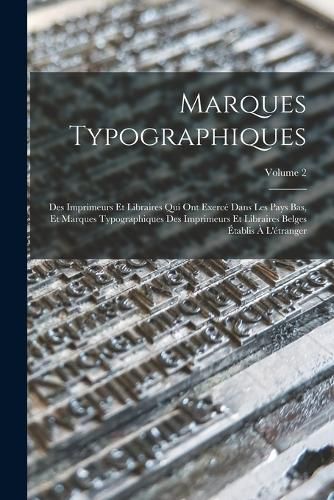 Cover image for Marques Typographiques