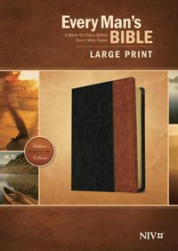 Cover image for NIV Every Man's Bible Large Print, Tutone Black/Tan