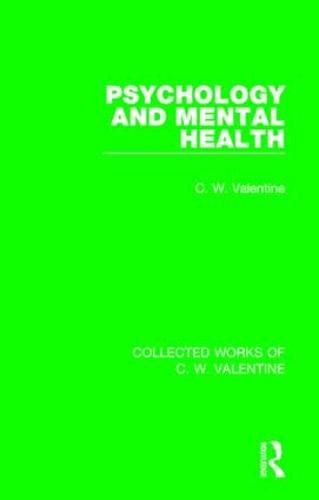 Cover image for Psychology and Mental Health