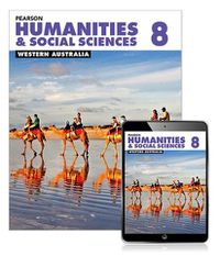 Cover image for Pearson Humanities and Social Sciences Western Australia  8 Student Book with eBook